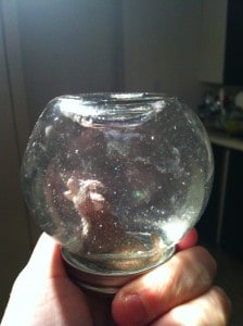 Snow globes for Cub Scouts